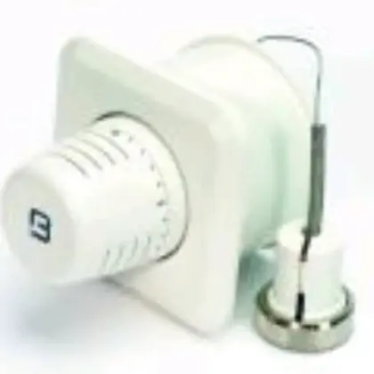 Begetube 180322500 Begetube thermostaatkop type 5000 - wit - met afstandsbediening (opbouw) - capillair 5 meter