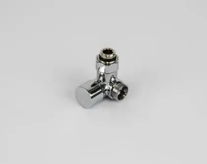 Begetube 190500052 Begetube Optima dubbel haakse regelbare koppeling Links 1/2 x M24 - chroom