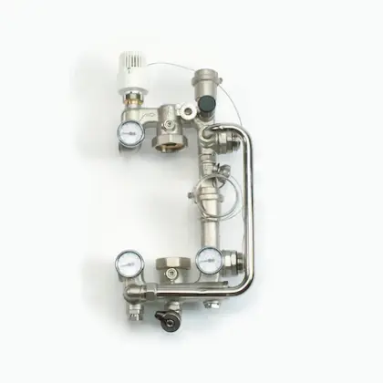 Begetube 284050180 Begetube CombiMix manuele regeling voor vloerverwarming - pompaansluiting 180 mm