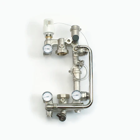 Begetube 284050180 Begetube CombiMix manuele regeling voor vloerverwarming - pompaansluiting 180 mm