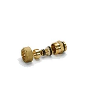 Begetube 304012818 Begetube rechte klemkoppeling FF 16/2 Alu x 3/4 F - Alpex buis