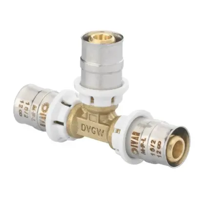 Begetube 322353535 Begetube MPL messing T-stuk FFF 20 x 20 x 20 mm