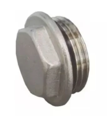 Begetube WP collector stop M 3/4 met O-ring - vernikkeld 510002005
