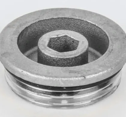 Begetube 510002011 Begetube WP collector stop M 4/4 met O-ring - vernikkeld