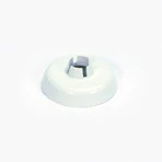 Begetube 611001115 Begetube afdekrozet enkel 15 mm - wit