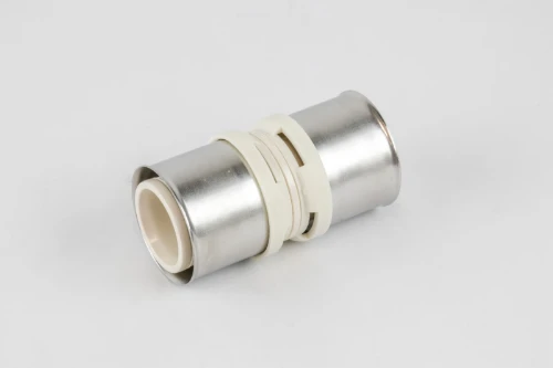 Begetube (88450100) PPSU kunststof pers mof FF 50 x 50 mm 88450100