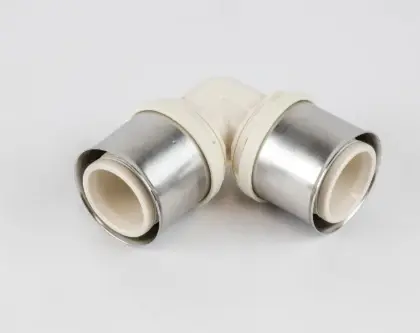 Begetube 88450200 Begetube (88450200) PPSU kunststof pers bocht 90° FF 50 x 50mm