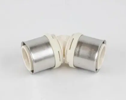 Begetube 88450201 Begetube (88450201) PPSU kunststof pers bocht 45° FF 50x50mm