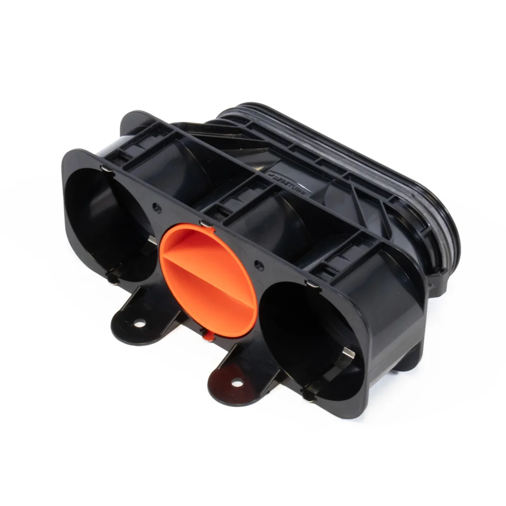 Begetube BEGE-CONNECT+ adapter 3 x 63 naar Oval Duct buis begetube (ex 010060363) 010010363