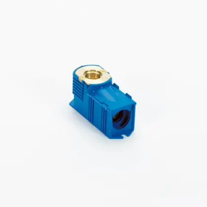 Begetube Enkele muurinbouwdoos blauw 1/2 F met perskoppeling 20x2mm 621262835