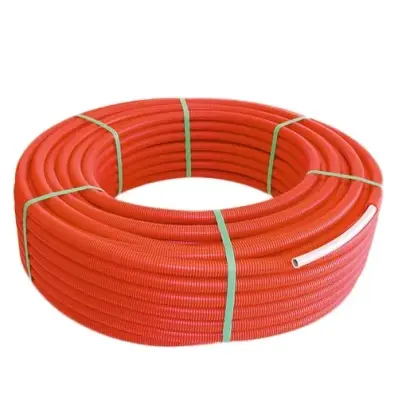 Begetube Meerlagenbuis met mantelbuis Begetube Alpex duo 18x2mm rood flexibel 50m 800291050