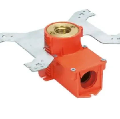 Begetube Muuraansluitdoos begemac enkel 1/2 x M24 voorbouwwand rood 622261052