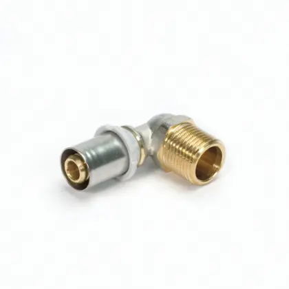 Begetube Persovergangsknie messing 16/2mm x 1/2" M 90° (drink)water Begetube Alpex 318010418