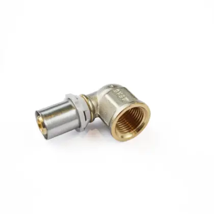 Begetube Persovergangsknie messing 20/2mm x 3/4" F 90° (drink)water Begetube Alpex 318012835