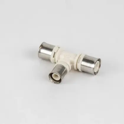 Begetube Persverloop-T kunststof 20/2x16/2x20/2mm FFF (drink)water Begetube Alpex PPSU 88620330