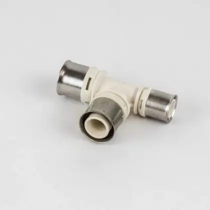 Begetube Persverloop-T kunststof 26/3x26/3x20/2mm FFF (drink)water Begetube Alpex PPSU 88626305