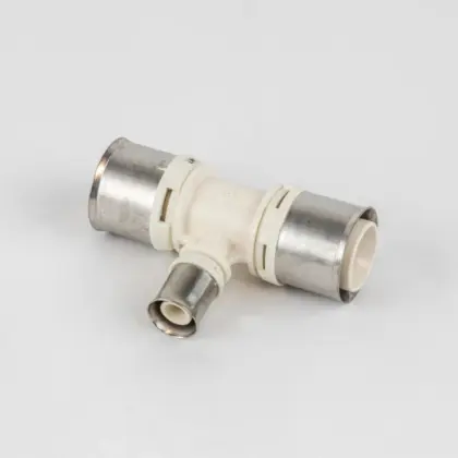 Begetube Persverloop-T kunststof 32/3x16/2x32/3mm FFF (drink)water Begetube Alpex PPSU 88632330