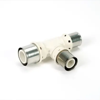 Begetube Persverloop-T kunststof 32/3x20/2x26/3mm FFF (drink)water Begetube Alpex PPSU 325355666