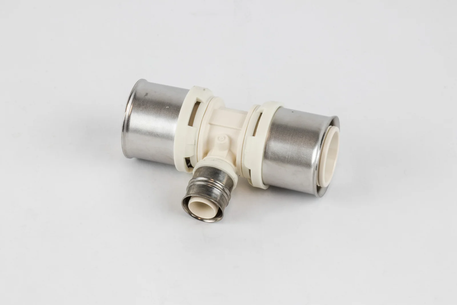Begetube Persverloop-T kunststof 40/3.5x20/2x40/3.5mm FFF (drink)water Begetube Alpex PPSU 88440350