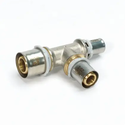 Begetube Persverloop-T messing 20/2x16/2x16/2mm FFF (drink)water Begetube Alpex 328181835