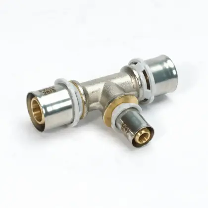 Begetube Persverloop-T messing 20/2x16/2x20/2mm FFF (drink)water Begetube Alpex 328183535