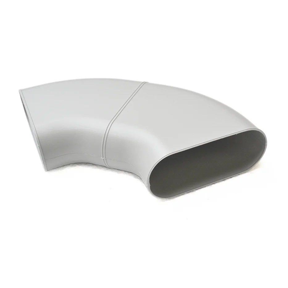Begetube Profi air bocht 90gr voor oval duct buis begetube 010430068