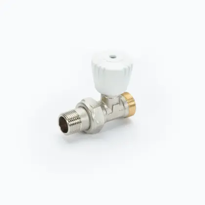 Begetube Radiatorkraan begemac recht 1/2 xM24 dubbel regelbaar 120044052