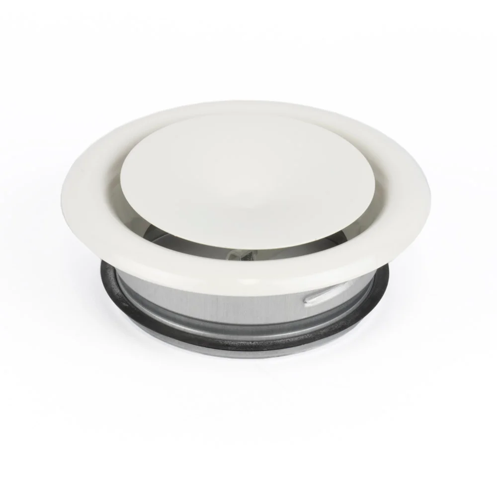 Begetube Toevoerventiel Begetube Profi-Air Ø125mm rond wit 010910002