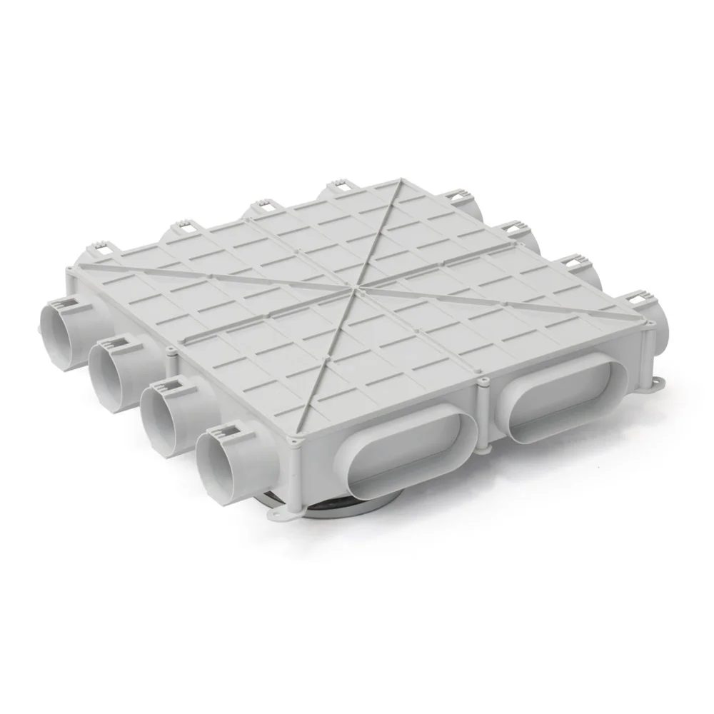 Begetube Verdeelbox ventilatie Begetube Profi-Air Ø180mm kunststof 180mmmm 63 010002112