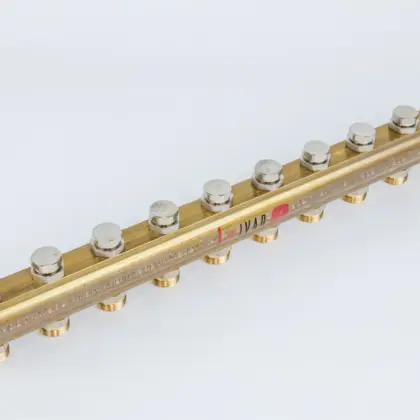 Begetube Verdeler voor CV messing Begetube 1" + 10 x 1" 200102010