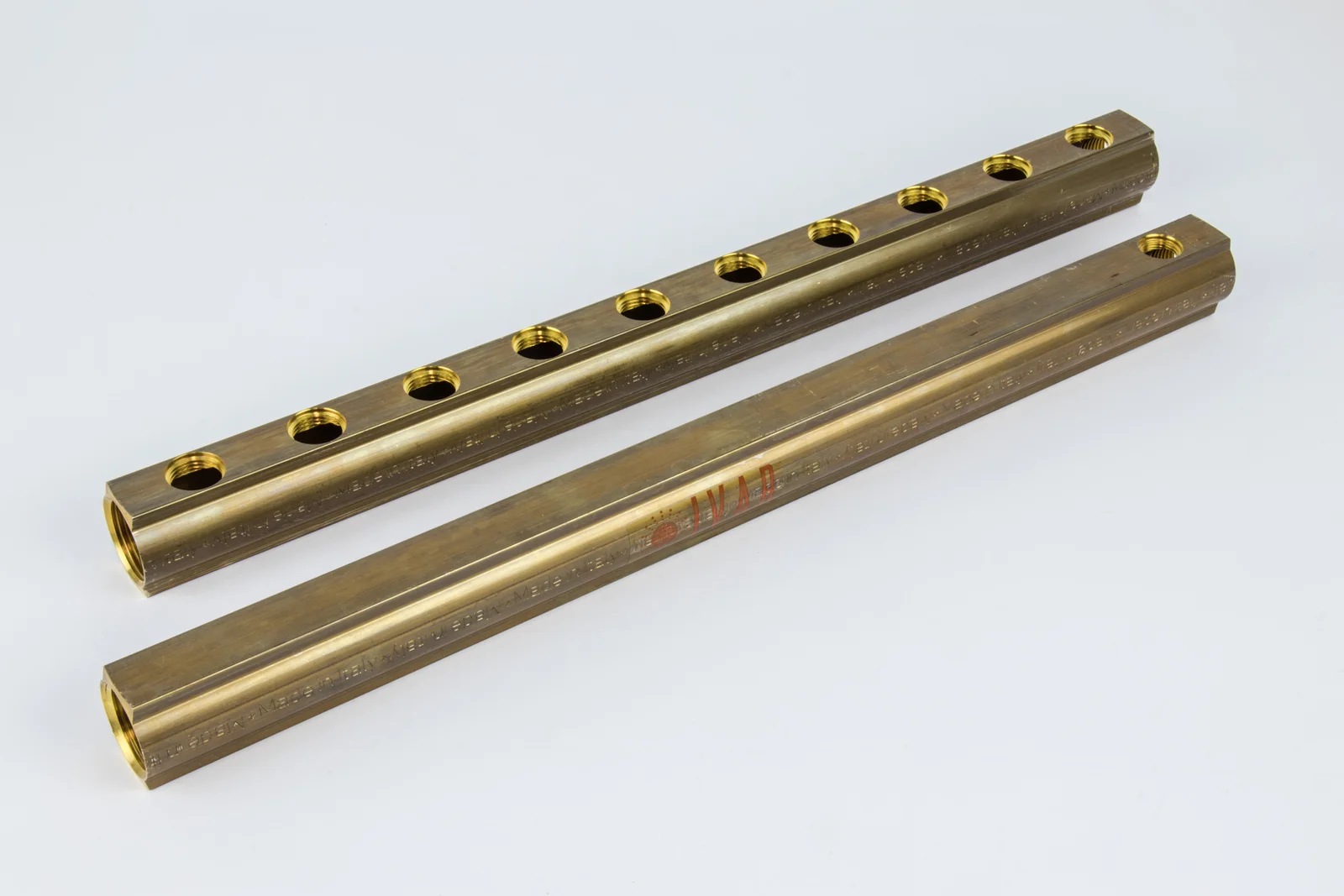 Begetube Verdeler voor CV messing Begetube 1" + 10 x 1" met ontluchting, 200100810