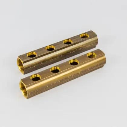 Begetube Verdeler voor CV messing Begetube 1" + 4 x 1" 200100004