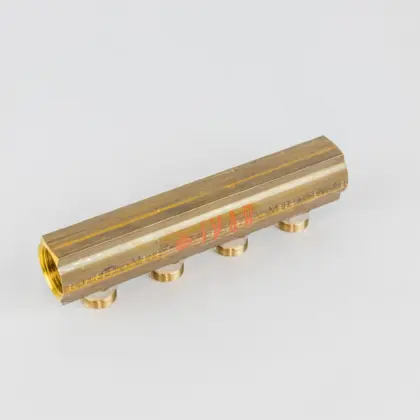 Begetube Verdeler voor CV messing Begetube 1" + 4 x 1" 200101004