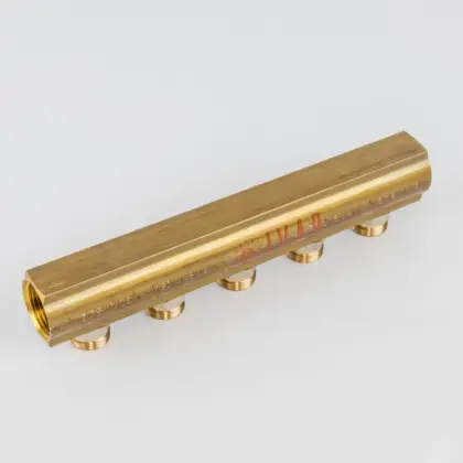 Begetube Verdeler voor CV messing Begetube 1" + 5 x 1" 200101005