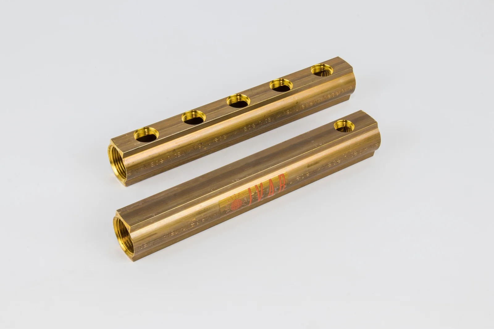 Begetube Verdeler voor CV messing Begetube 1" + 5 x 1" met ontluchting, 200100805
