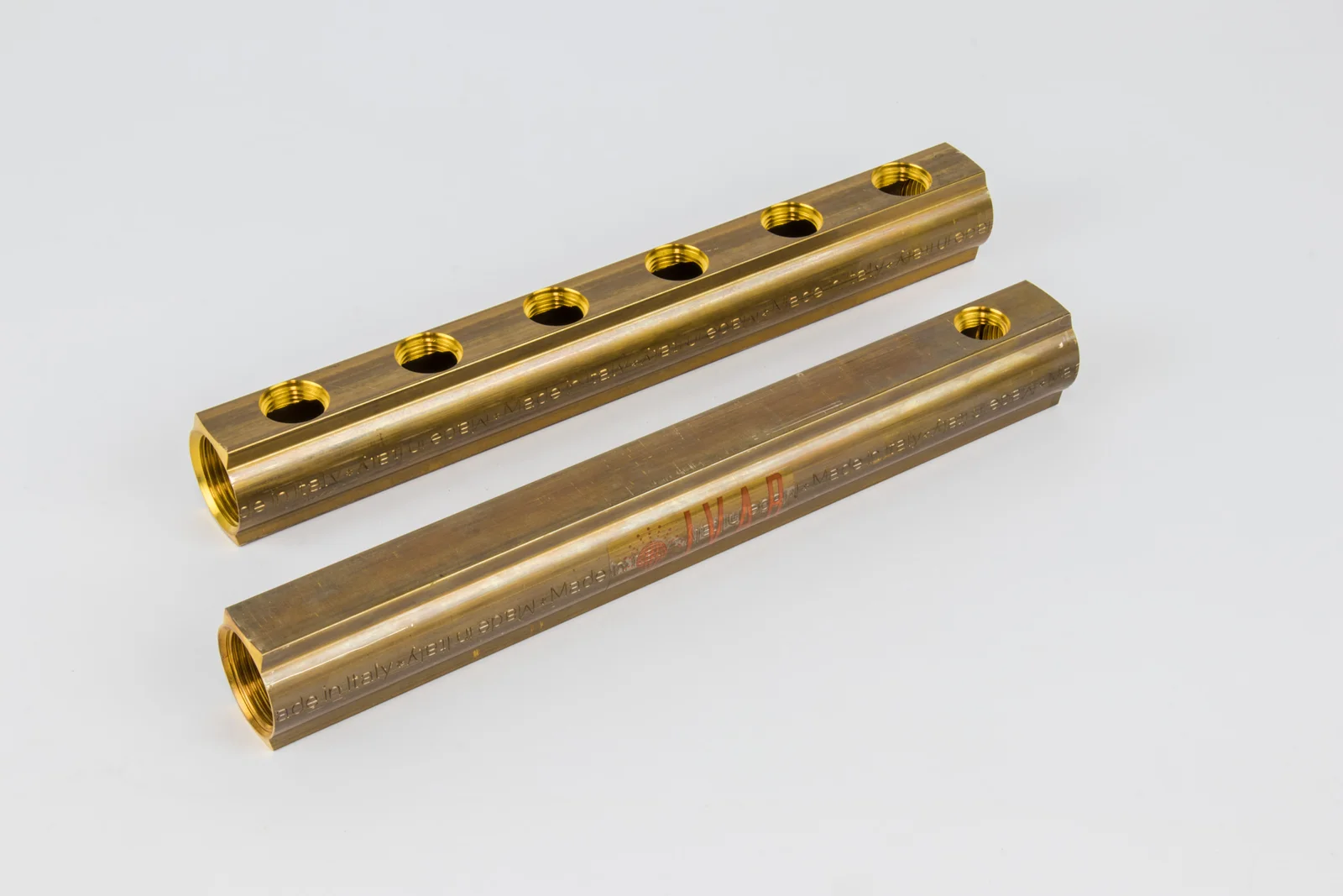 Begetube Verdeler voor CV messing Begetube 1" + 6 x 1" met ontluchting, 200100806