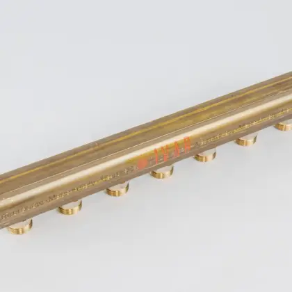 Begetube Verdeler voor CV messing Begetube 1" + 7 x 1" 200101007
