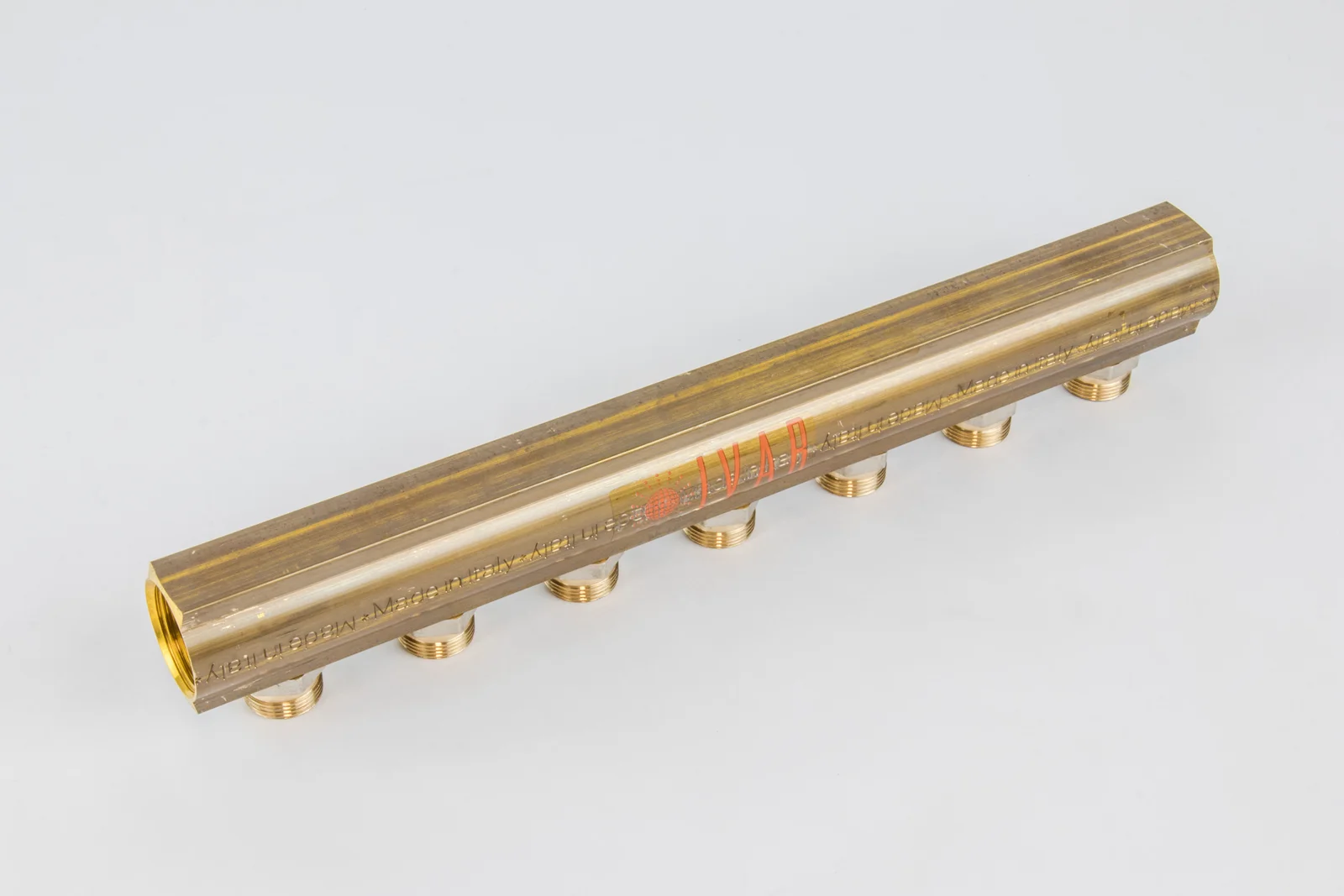 Begetube Verdeler voor CV messing Begetube 1" + 7 x 1" 200101007