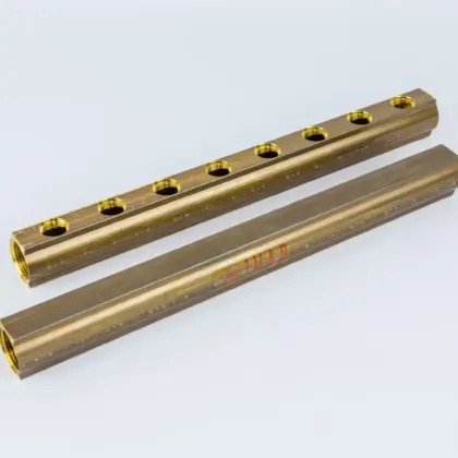 Begetube Verdeler voor CV messing Begetube 1" + 8 x 1" 200100008