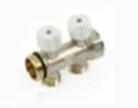 Begetube Verdeler voor CV messing Begetube 3/4" + 2 x 3/4" wit 225071002