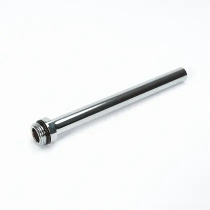 Begetube Verlengstuk uit messing 1/2 met O-ring verchroomde buis 15 mm lengte 160 mm 409020512