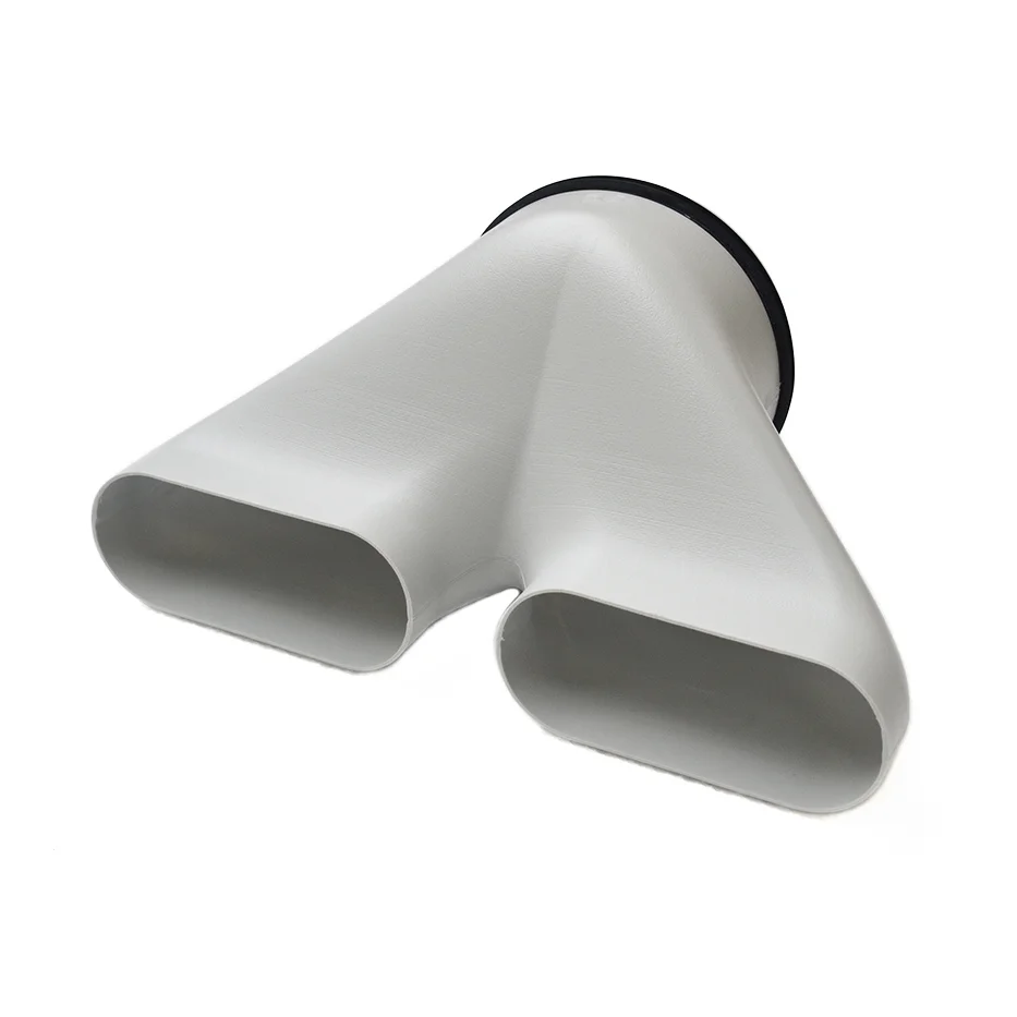Begetube Verloopstuk vierkant op rond Begetube Profi-Air Ø160mm Oval Duct 010446816
