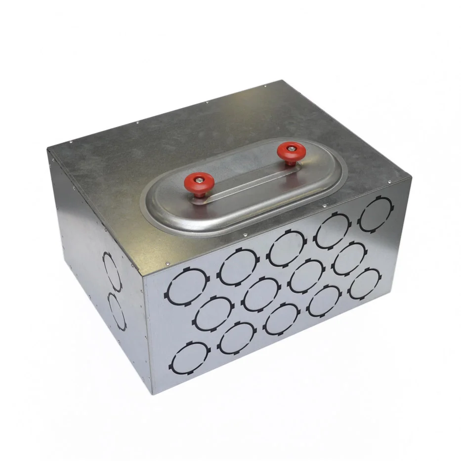 Begetube Verdeelbox ventilatie Begetube Profi-Air Ø180mm kunststof 12x90mm 010000214