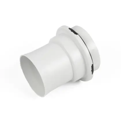 Begetube Knelmof kunststof 75mm FF Begetube Profi-Air 75 010009175