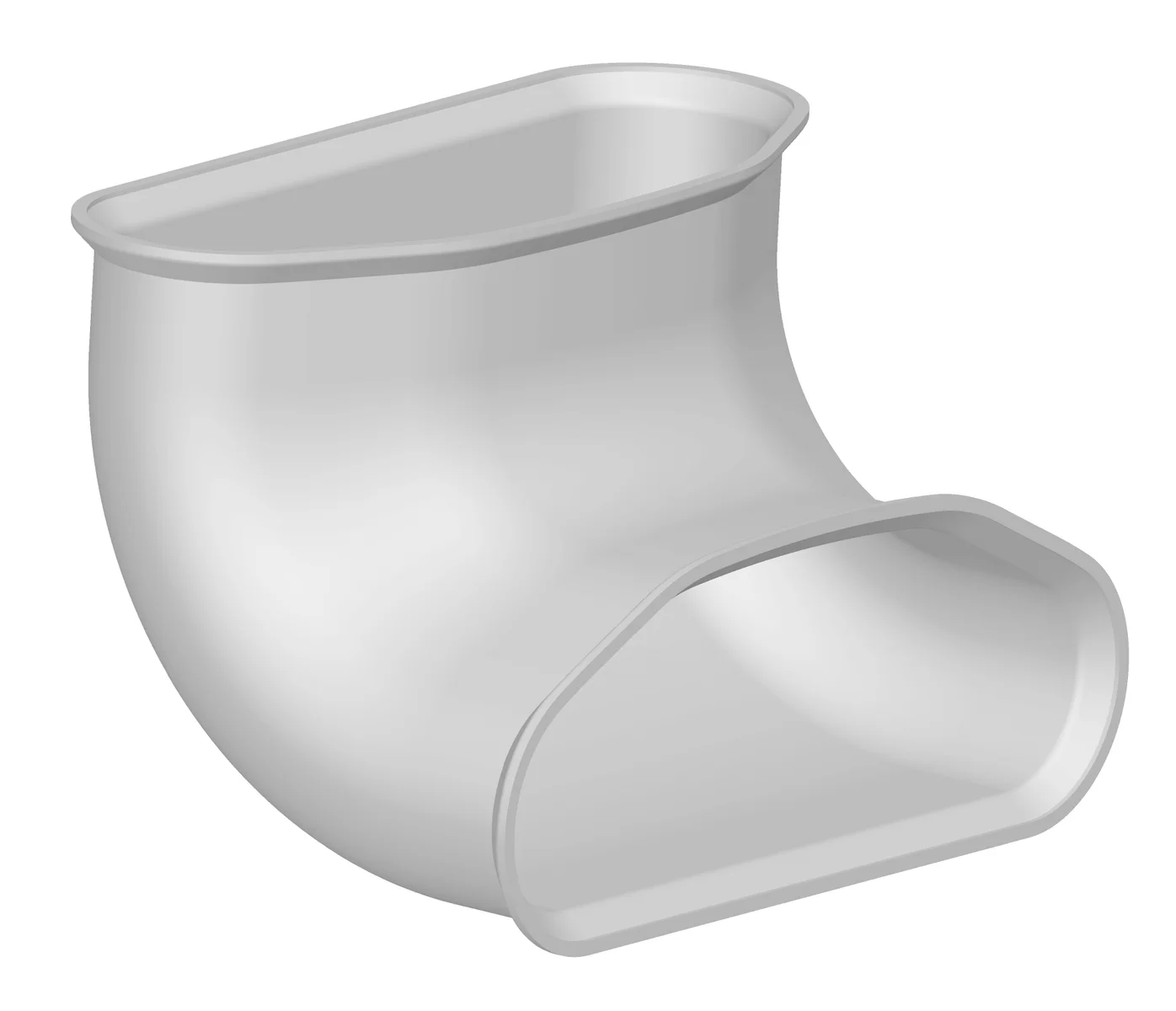 Begetube Profi-Air muurbocht 90 voor Tunnel buis begetube 010320052