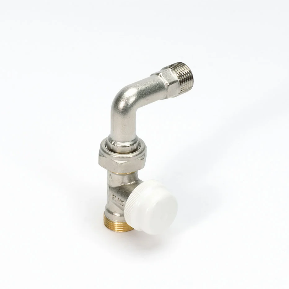 Begetube Thermostaatkraan met bocht 1/2 x EK begetube 121040055