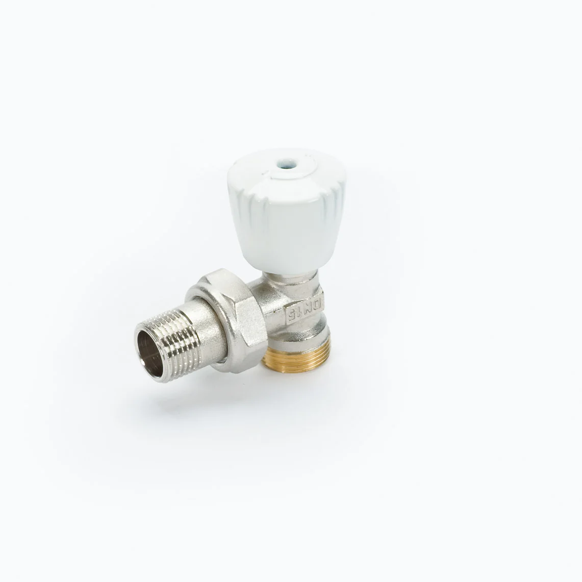 Begetube Radiatorkraan begemac haaks 1/2 x3/4 dubbel regelbaar 130044055