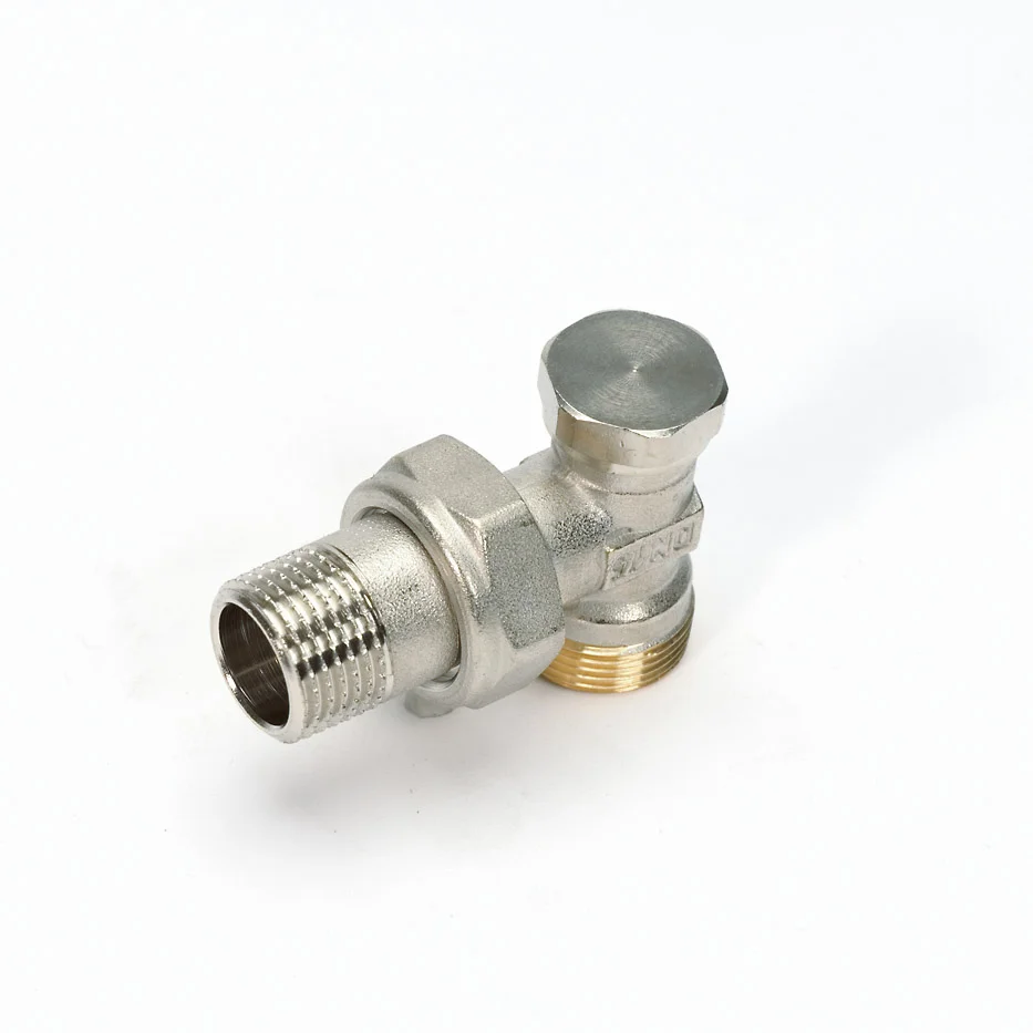 Begetube Radiatorretourkraan Begetube M24 1/2" buitendraad/buitendraad 150040052