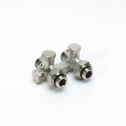 Begetube H-onderblok Begetube 3/4" ek 1/2" recht tweepijp inox 160052055