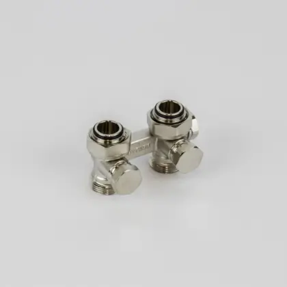 Begetube H-onderblok Begetube 3/4" ek recht één/tweepijp inox 160551055